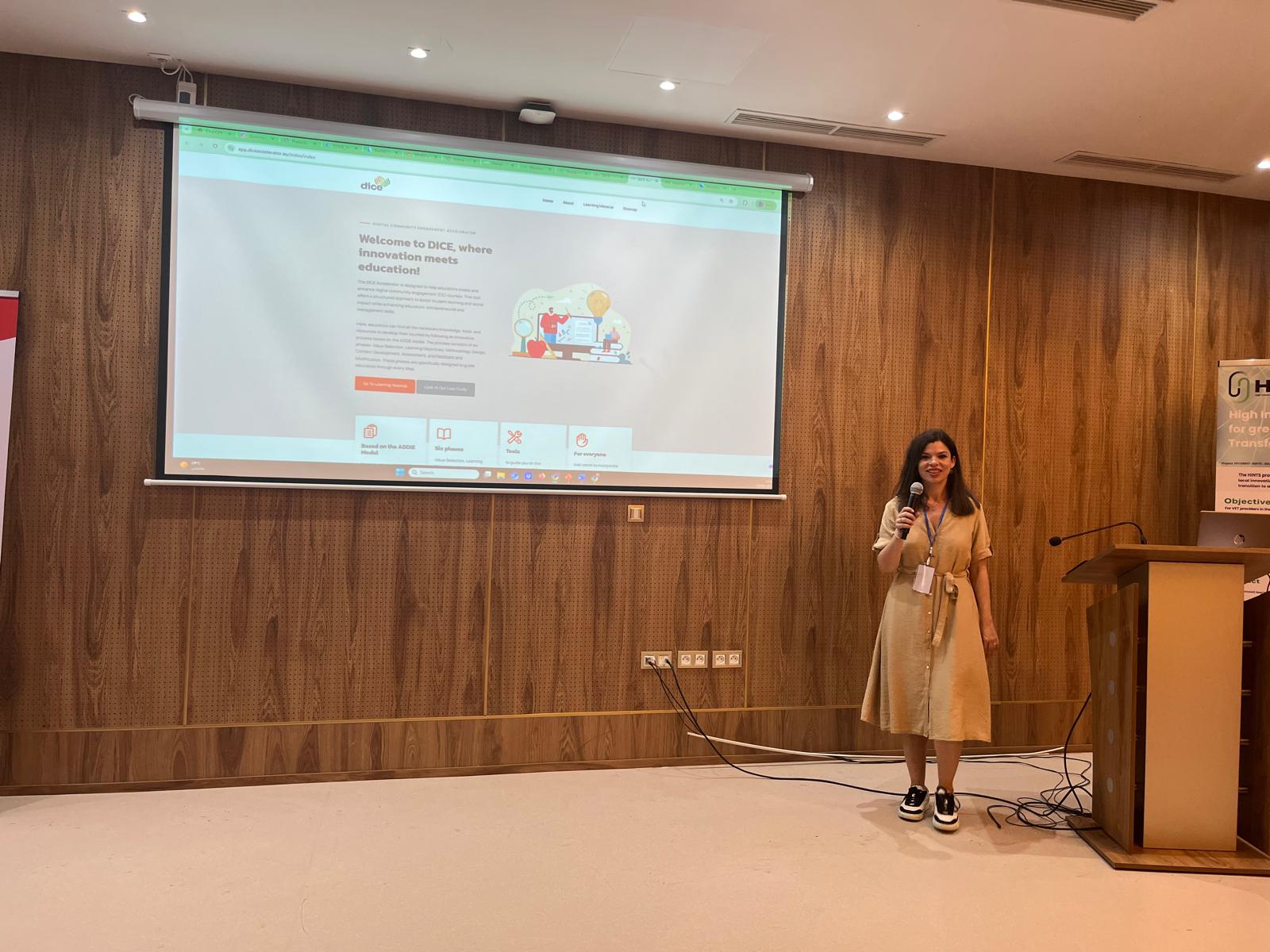 DICE Accelerator presented at HINTS training week in Sfax<br>Tunisia